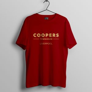 T-Shirt - Maroon Single Sided Coopers Townhouse
