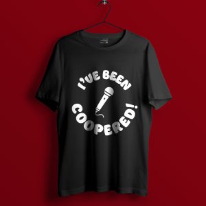 T-Shirt - Black Double Sided “I’ve been Coopered”